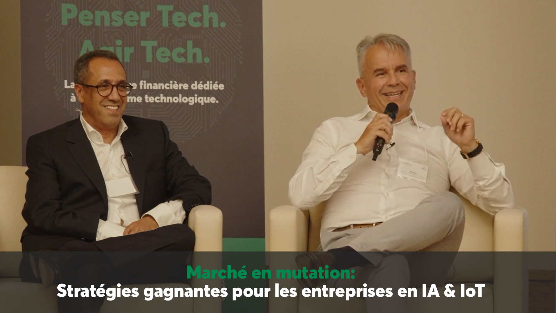 Marché en mutation Dr. Samir Mounir et Nick Nardi expert en financement et M&A en AI et IoT
